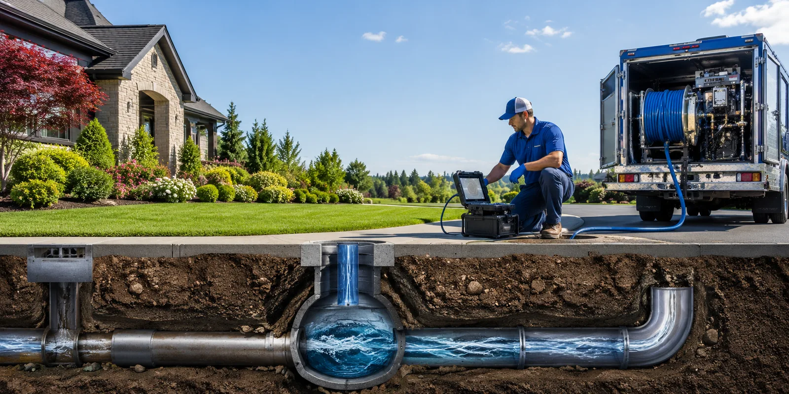 Drainage restoration information for West York, IL